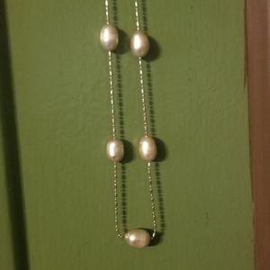 Gray Pearl Necklace